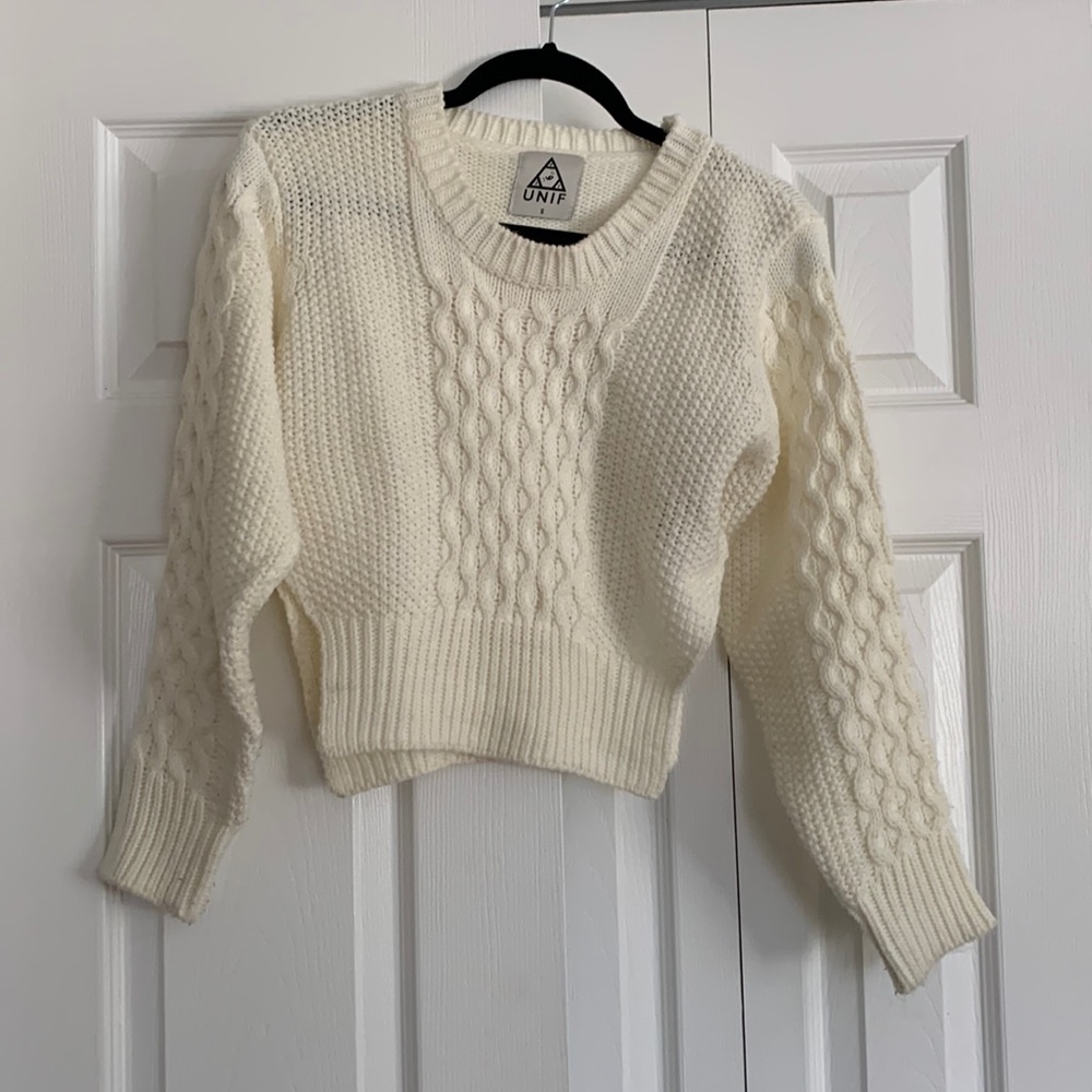Unif cropped sweater